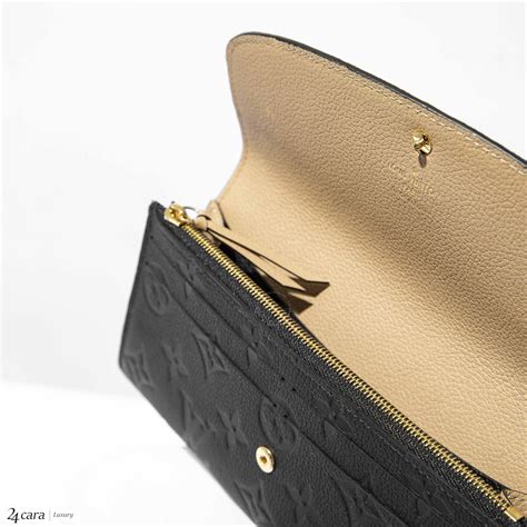 porte monnaie emilie louis vuitton|emilie wallet monogram empreinte.